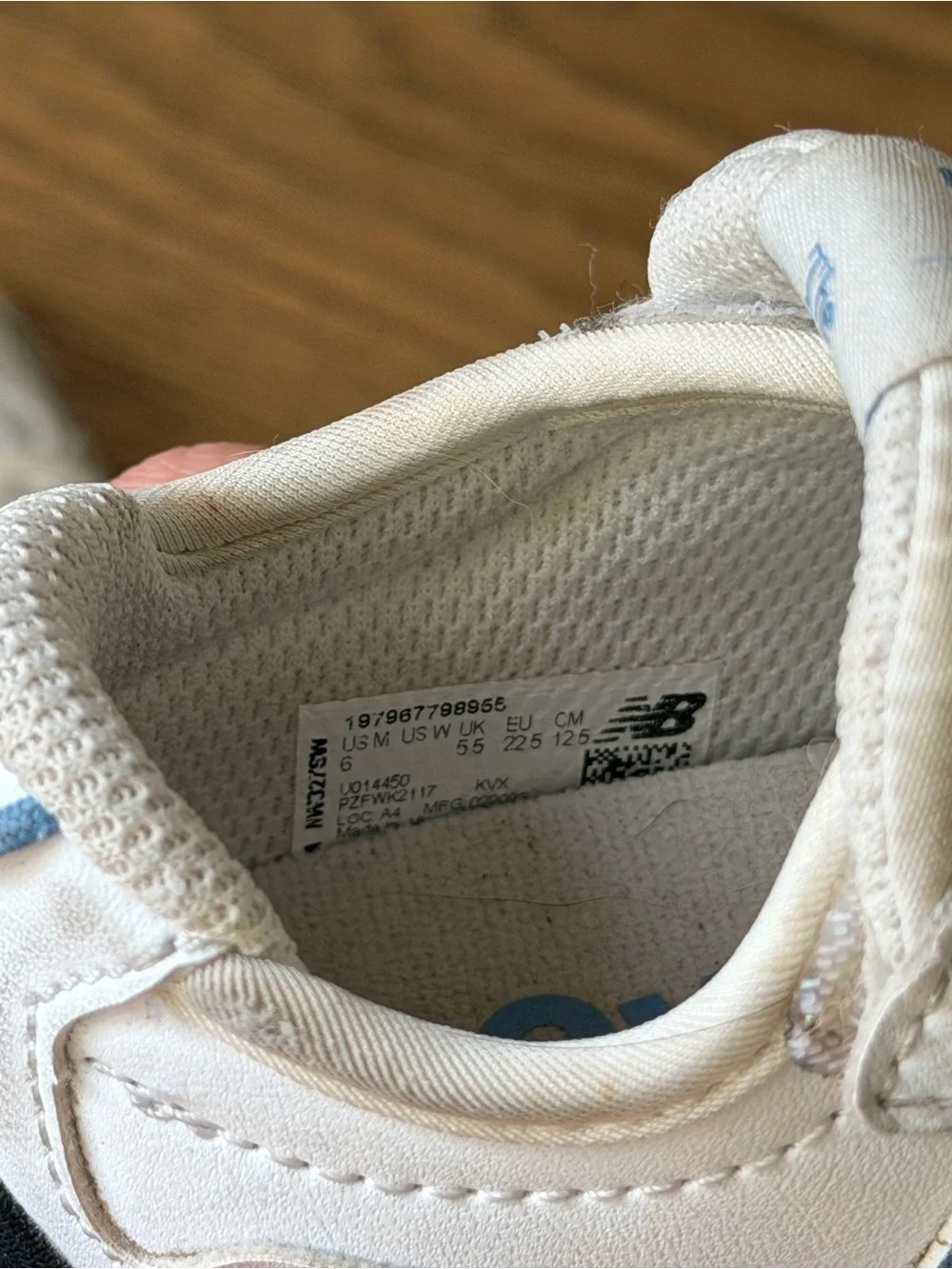 New Balance 327 Toddler Size 6 Velcro Sneakers